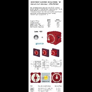 Blue Sea Systems Mini-schakelaar Uit De M-serie Rood Key