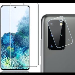 Screenprotector geschikt voor Samsung Galaxy S20 Plus - Camera Screen Protector