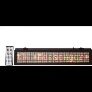 Led lichtkrant rood, groen, geel (met draadloze afstandsbediening)