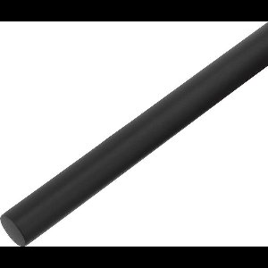 Zwarte Trapleuning 70 cm zonder houders