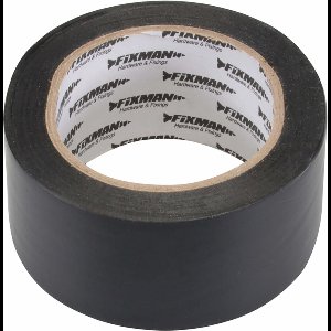 Fixman 192221 Isolatietape - 50mm x 33m - zwart