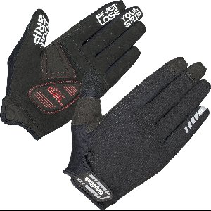 GripGrab - SuperGel XC Padded Lange Vinger Zomer MTB Gravel Fietshandschoenen met Padding - Zwart - Unisex - Maat XL
