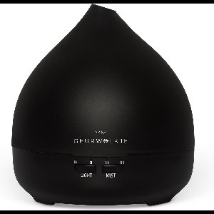 Geurwolkje® Unity 2.0 Aroma Diffuser - Mat Zwart - Ultrasone Diffuser, Geurverspreider en Luchtbevochtiger