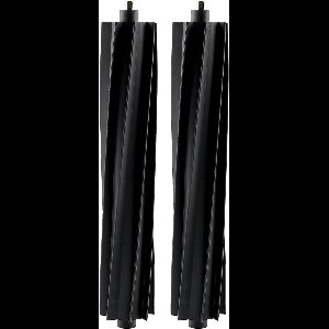 (2 stuks) X2 Omni rubberen rolborstel-hoofdborstels, Geschikt voor Ecovacs Deebot X2 Omni / X2 Pro / X2 robotstofzuiger, rolborstel-reserveonderdelen x 2 rubberen rolborstel