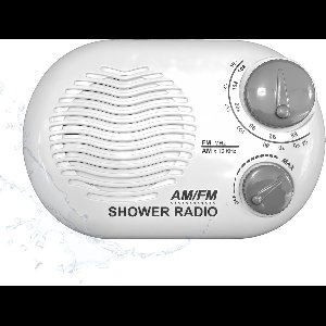 Radio , 100% nieuw -Lichtgewicht / douche-radio - DRAAGBAAR EN COMPACT
