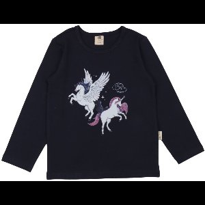 Walkiddy® Kinder Shirt – Jongens & Meisjes – Navy serie – Maat 134 – GOTS-gecertificeerd Biologisch Katoen