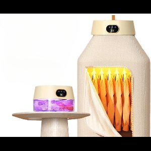 Draagbare Elektrische Droger voor Was Opvouwbare Mini Droger met UV Sterilisator 8 Uur Timer 360° Hetelucht Verstelbaar Stil Sneldrogend Apparaat voor Appartement Camper Reizen en Kleine Wasruimtes