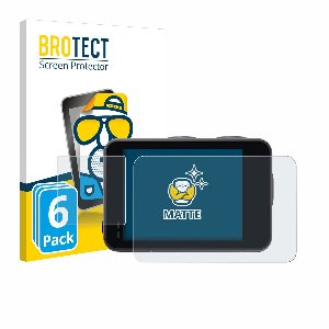 BROTECT - Screenprotector voor Akaso Brave 7 - Folie Beschermfolie matte 6 Stuks