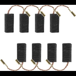 Allecta - Set van 4 haakse slijper Koolborstels 5x8x17mm - Compatibel met diverse Bosch modellen - Vervangende accessoires voor Power Tool