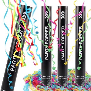 Canon Confetti*4, Canon confetti, bruiloft, 40 cm, biologisch afbreekbaar, confettibuis, effecthoogte 5-8 m, voor bruiloft, feest, verjaardag, vieringen