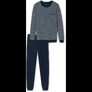 Schiesser – Fine Interlock– Pyjama – 178108 - Dark Blue - 50