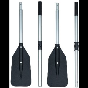 HIBO Rubberboot Peddels Set Zwart