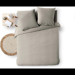 3-delige beddengoedset - 100% garengeverfd katoen - Meline
