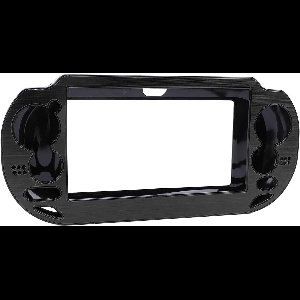 Allecto Plus - Aluminium Beschermhoes PS Vita 1000 | Anti-kras | Vallende Vingerafdrukken | Gameconsole - Zwart | Duurzame Harde Schaal