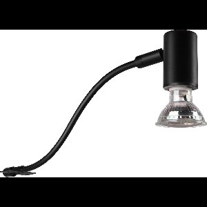 LED Wandlamp - Wandverlichting - Spatwaterdicht IP44 - Torna Giano - GU10 Fitting - Rond - Mat Zwart - Aluminium