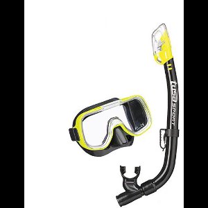 TUSA Snorkelset Mini Kleio Youth Dry Combo - Leeftijd 6-12 jaar