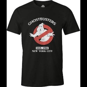 Ghostbusters - Black Men's T-shirt New York City - S