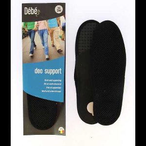 DEBE Deo Support - Frisse Inlegzool die platte en vermoeide voeten voorkomt - 40