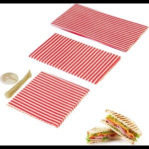 Westmark Maja set van 3 bijenwas doekjes met knop 18x18cm; 25x25cm; 33x33cm