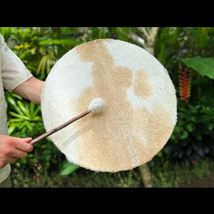 LIDAH® Sjamanendrum - 40cm Traditional Gevacht - Sjamaanse Shaman Drum - Sjamanen Percussie voor Volwassenen - Spirituele Sjamaan Trommel
