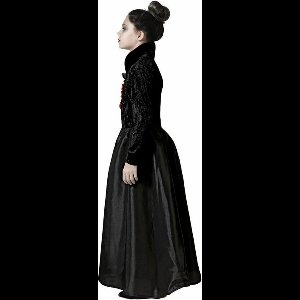 Kostuum Vampiress Kinderen - 7-9 Jaar