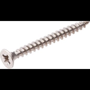 Hoenderdaal spaanderpl.schr.(a2)-pk 6,0x40 pozidrive RVS - doos à 100 stuks