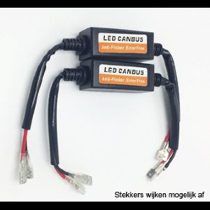Anti-flikker module H11 voor LED koplampen / Voorkomt foutmeldingen Canbus / Set van 2