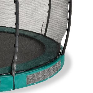 EXIT Allure Premium inground trampoline ø366cm - groen