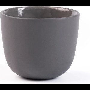 Espresso kopje - 60ml - Grijs – Handgemaakt – Porselein – Espresso Kop - Koffiekopjes – Espressomachine - Barista Essentials