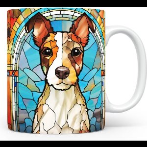 Mok met Fox Terrier Hond