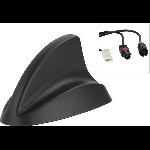 Calearo Shark 2 Antenne DAB / DAB+/ FM / AM Excl. verlengkabels