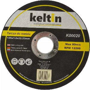 Keltin Metaal slijpschijven - 125x1.0mm - Staal & INOX - Set van 25 stuks