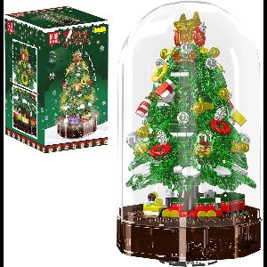 Mouldking 10090 - Christmas Music Box - Bouwset - Kerst Muziek - 688 onderdelen - past op bekende merken