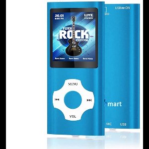 Ynkkvre -Draagbare Multimedia MP3-Speler – 128GB Uitbreidbaar, Muziek, Video, Foto’s en E-Books voor Kinderen en Ouderen