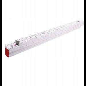 STABILA Houtenschuifmaat 2m - Wit