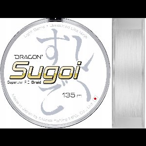 Dragon Sugoi Superthin Vislijn 135m 0.037mm Wit
