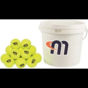 Megaform tennisballen set - Practice Tennis Balls Pack - 48 stuks.