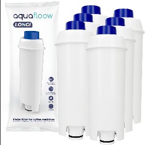 6x Aquafloow Waterfilters voor Delonghi - voor Koffiemachines - waterfilters voor Magnifica en Dinamica - ECAM waterfilter DLSC002