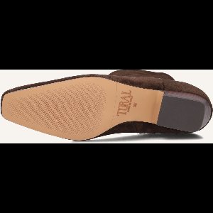 Toral Irene Enkellaarsjes - Enkelboots met rits - Dames - Bruin - Maat 41