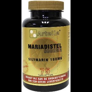 Artelle Mariadistel 9000 mg 75 tabletten