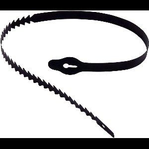 Losse TIE RAPS voor bandenlabels 80 cm (100 stuks)