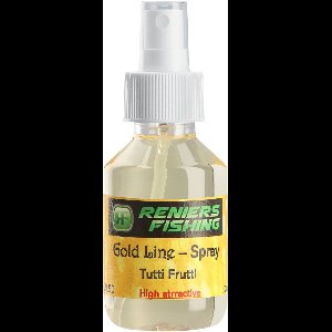 Reniers Fishing Gold Line Spray (Fruity Taste 100ml) - Smaak : Mango - Mangue
