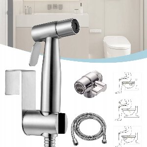 Handdouchebidetset met slang - Verstelbare waterdruk