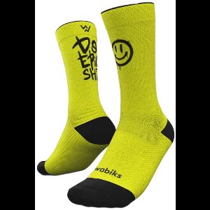 Wabiks Do Epic Shit Crewsokken Geel EU 35-38 Man,Vrouw