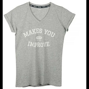 Nox Basic T-shirt Met Korte Mouwen Grijs M Vrouw