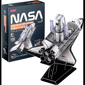 3D Puzzel Ruimteshuttle Modelbouwkit 126 Stuks