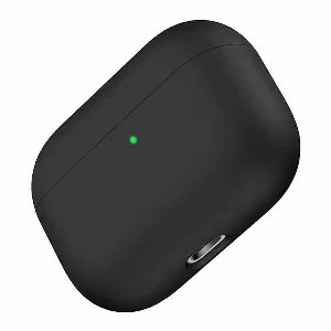 Zwart Hoesje geschikt voor AirPods Pro - Siliconen case - Geschikt voor Airpods Pro - Zwart beschermhoesje - Siliconen - CHPN