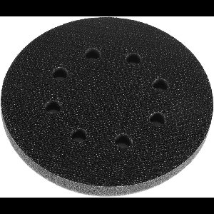 JGS Premium - 125mm Zachte Sponge Interface Pad met Klittenband voor Schuurpapier (8 Gaten) - Duurzaam en Handig in Gebruik