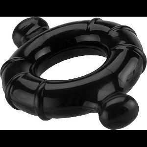 Shots - Shots Toys Gummy Ring black