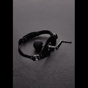 Shots - Steel Killer Mouth Gag black